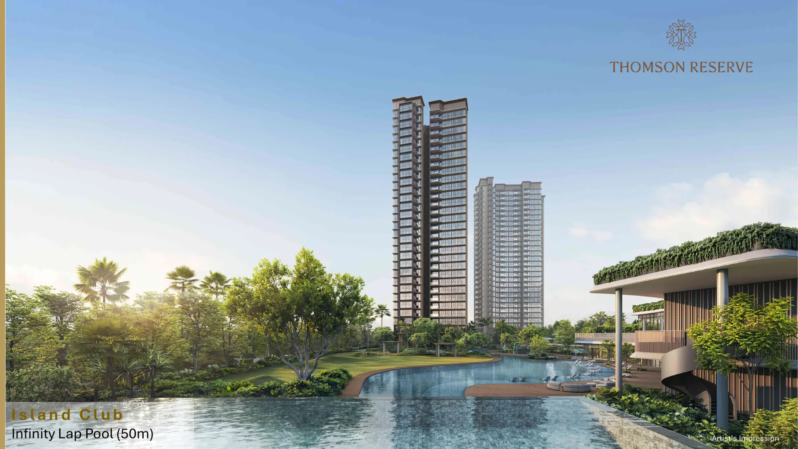 Thomson Reserve - Island Club 50m Infinity Lap Pool