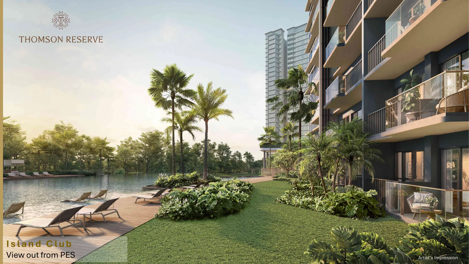 Thomson Reserve - Island Club Private Enclosed Space View