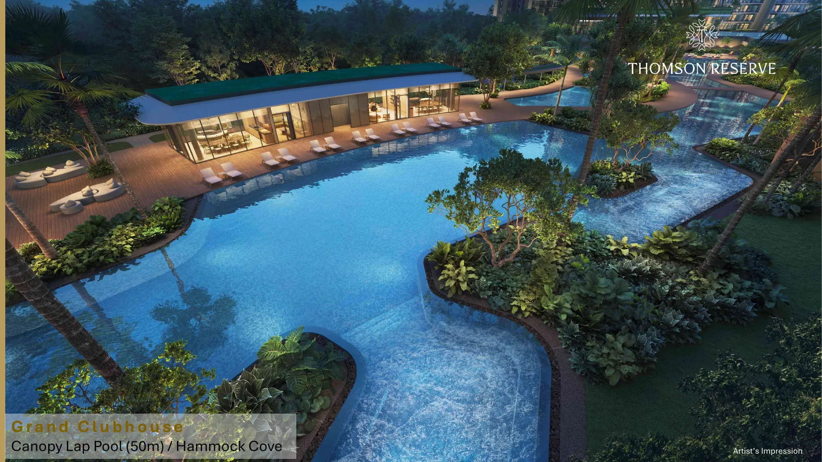 Thomson Reserve - Canopy Lap Pool and Hammock Cove